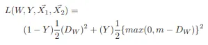 The Contrastive Loss Function, (LeCun)